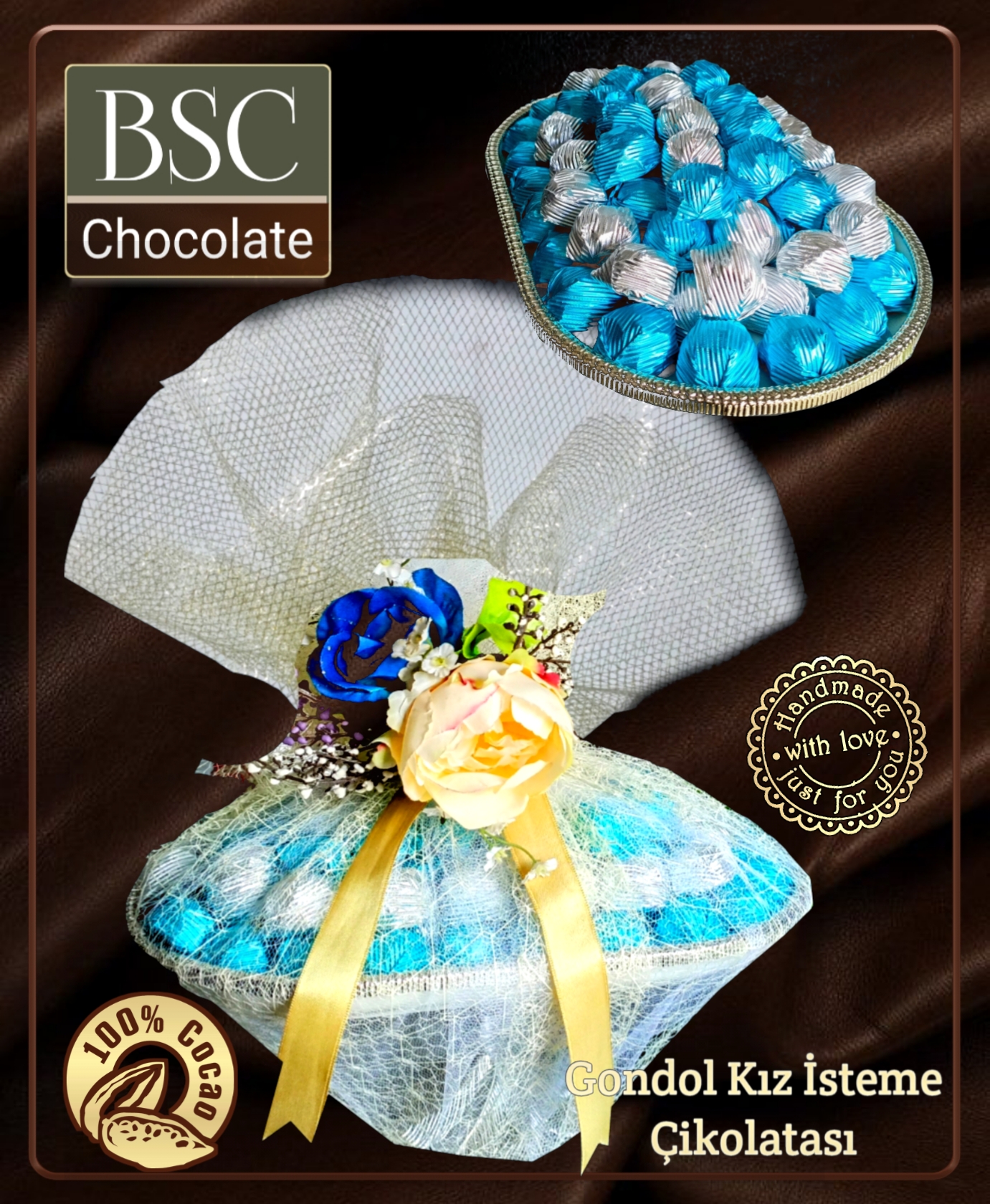 BSC CHOCOLATE DELUKS GONDOL İSTEME ÇİKOLATASI