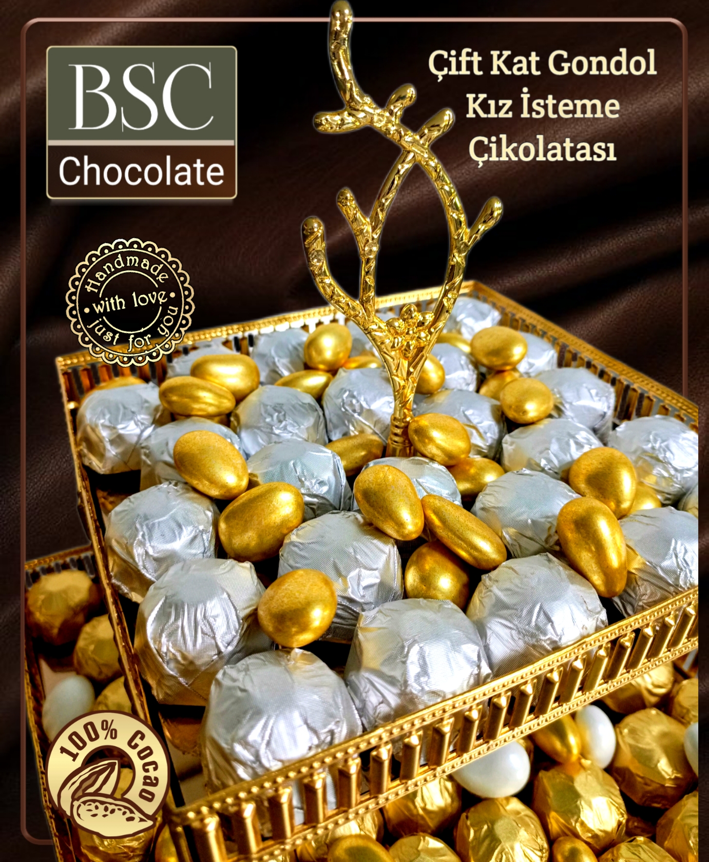 BSC CHOCOLATE DELUKS DOUBLE İSTEME ÇİKOLATASI