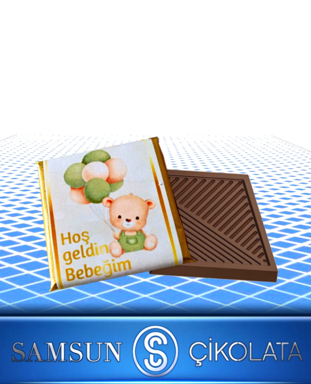 BSC CHOCOLATE AYI FİGÜRLÜ BEBEK ÇİKOLATASI