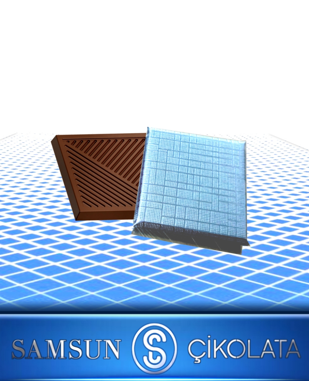 BSC CHOCOLATE BEBEK MAVİSİ SARGILI MADLEN ÇİKOLATAS