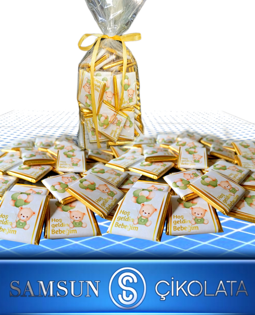 BSC CHOCOLATE AYI FİGÜRLÜ BEBEK ÇİKOLATASI